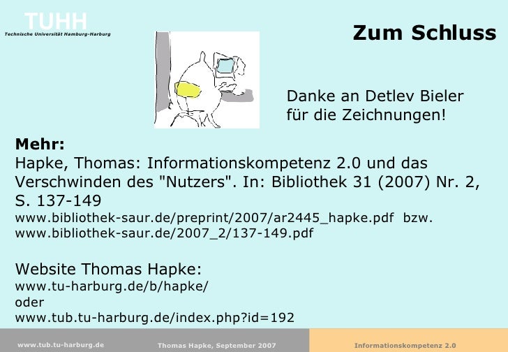 informationskompetenz hapke